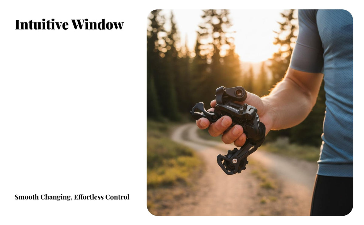 3x8 Gear Selector Kit Easy to Install 24 Speed Derailleur Set Mountain Bike Groupset Ergonomic Design Mountain Bike Gear