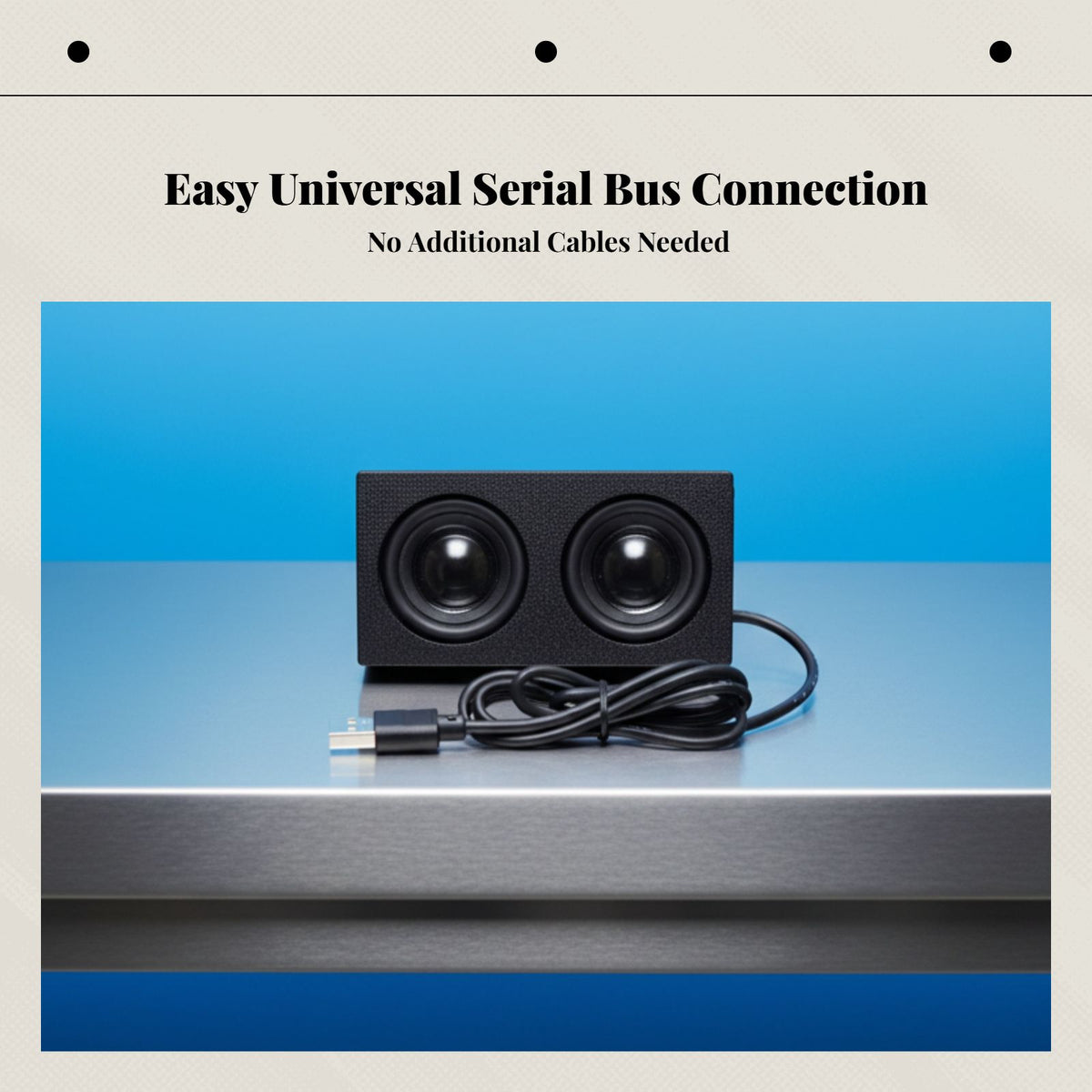 PS5 Console Dedicated Speaker, USB Sound Card, External Audio, Stereo Output