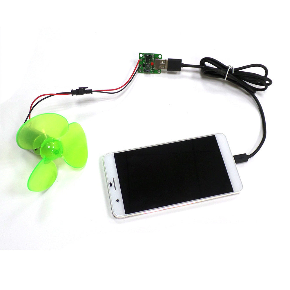 Mini Wind Turbine Charging Combo Set Power Generation Package Small Wind Power Technology Model