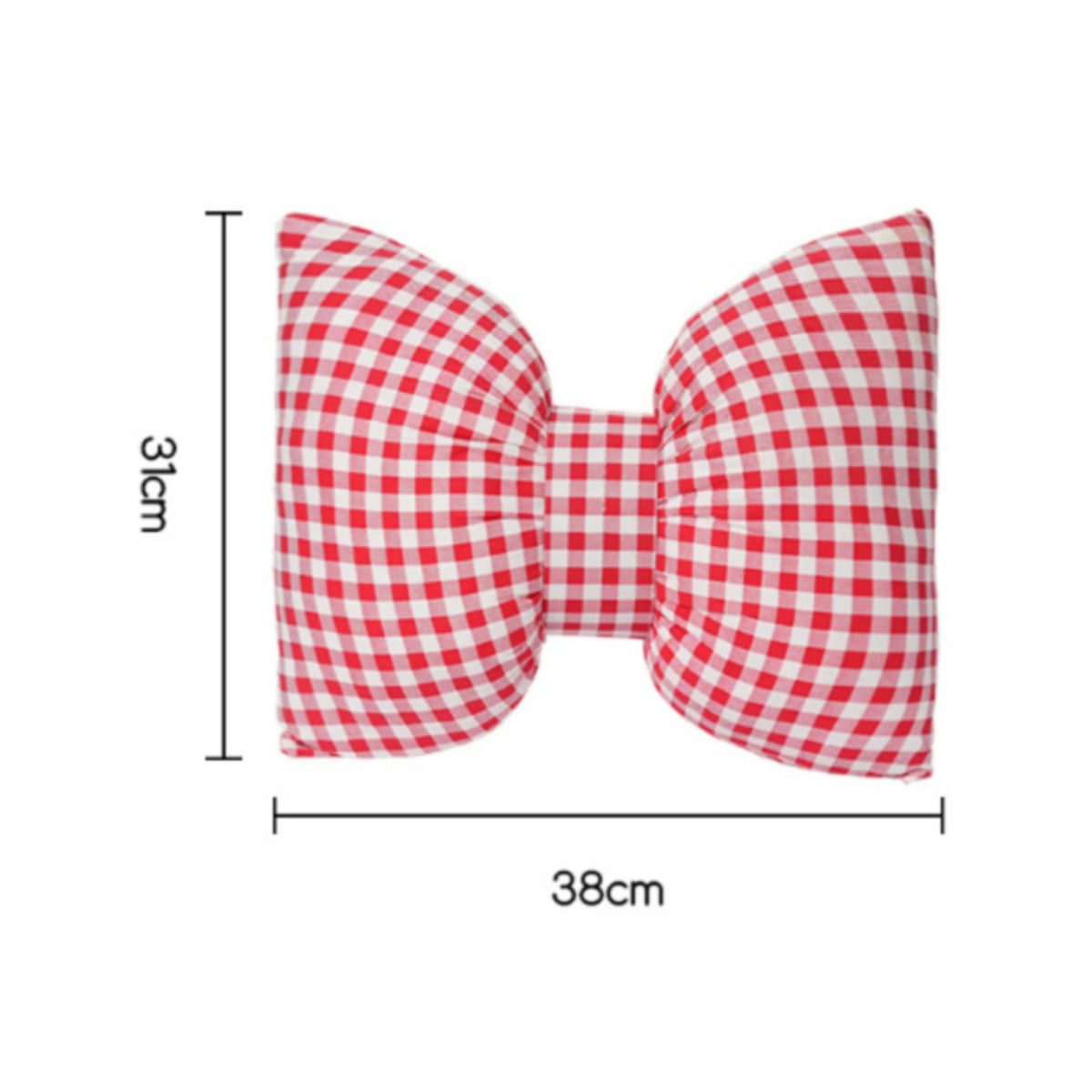 Butterfly Shaped Pillow Cute Bow Decorative Pillow Aesthetic for Sofa, Bed