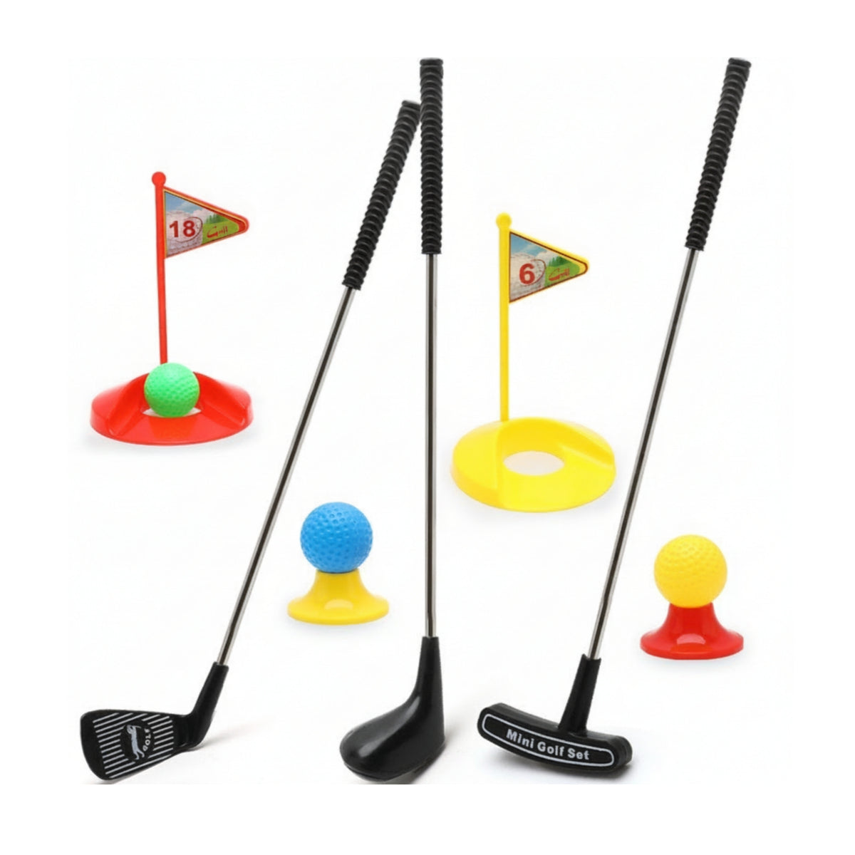 Mini Golf Toy Golf Toy with Goals Interactive for Kindergarten