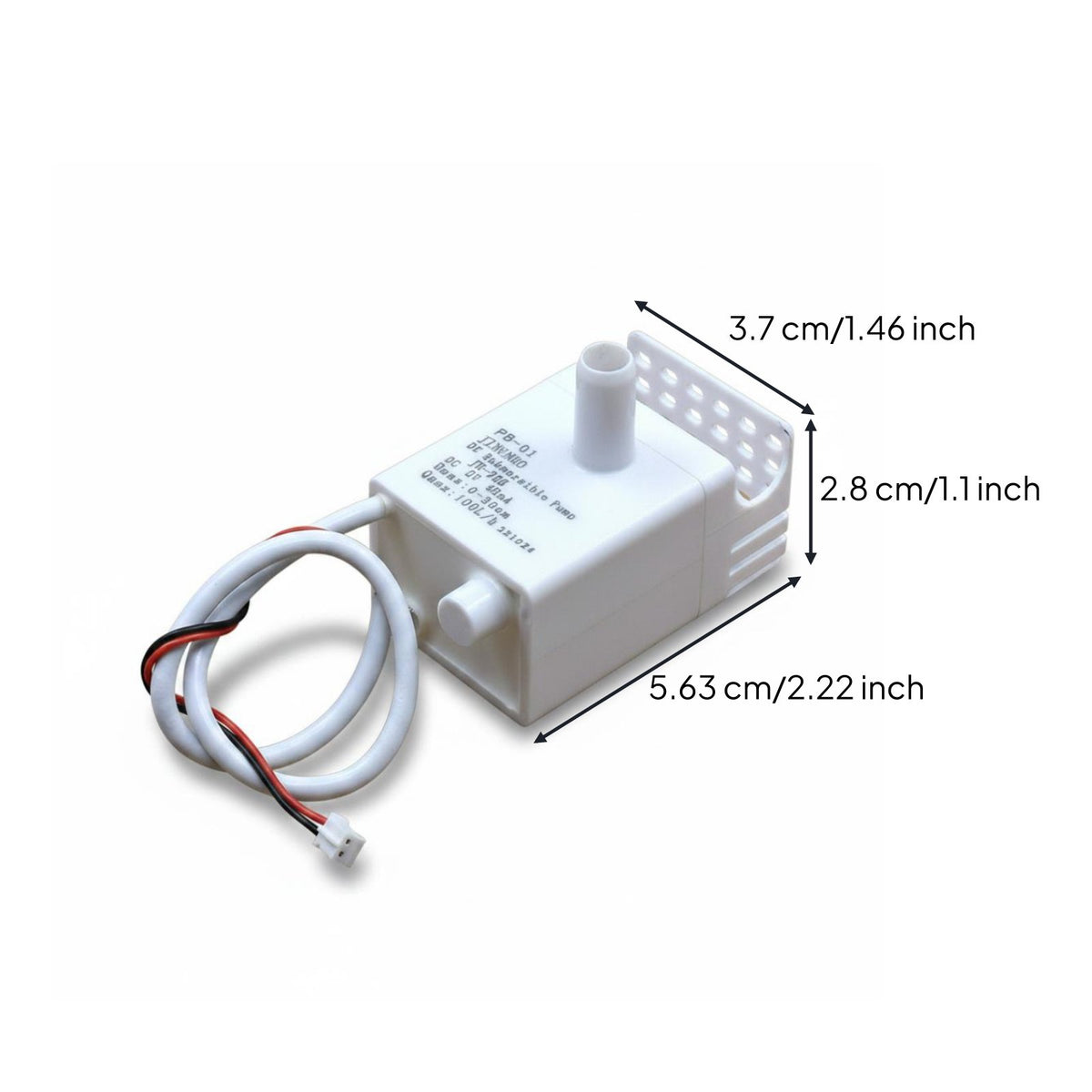 Mini DC Brushless Submersible Pump Waterproof for Rockery, Bonsai