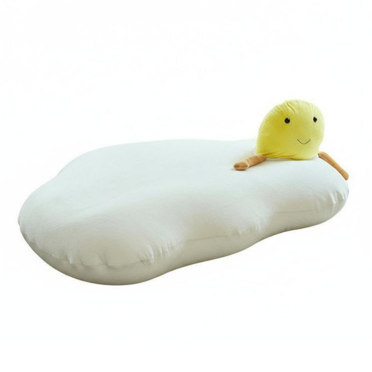 Fried Ovoid Pillow Lounger Petwelcoming Adaptable Lounger Soft and Comfortable Giant Size for Teens, Students, Bedroom