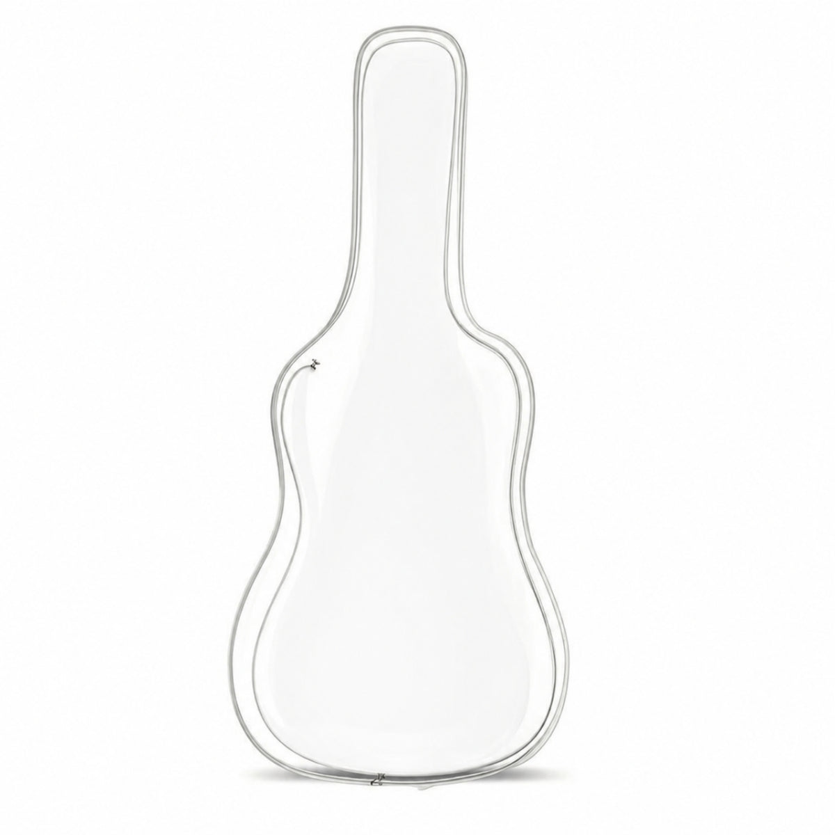 Electric Guitar Cover Clear Guitar Cover with Reinforced Edges Transparent Storage Bag for Guitarists