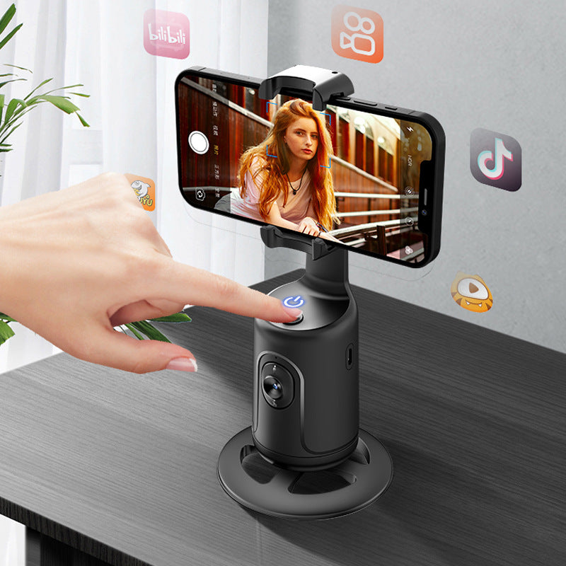 360° Rotating Smart AI Face Tracking Gimbal for Live Streaming and Video