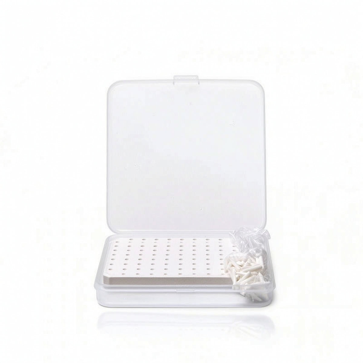 Refractory Pad with Pins Porous Oven Firing Support Tool Flat for Pottery Studio