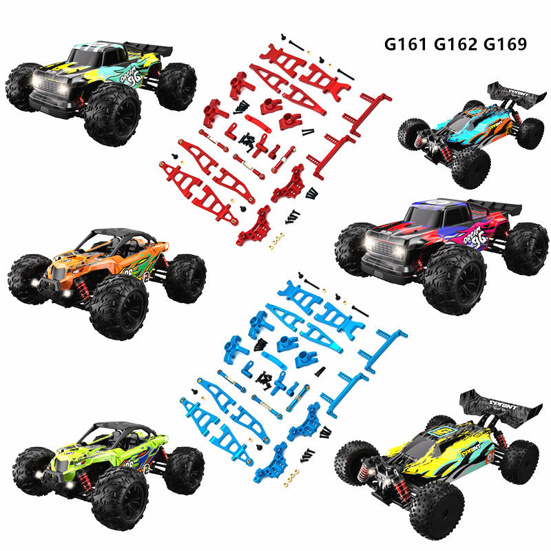 KYAMRC 1/16 G161 G162 G169 RC Car Metal Upgrade Arm and Steering Cup Kit