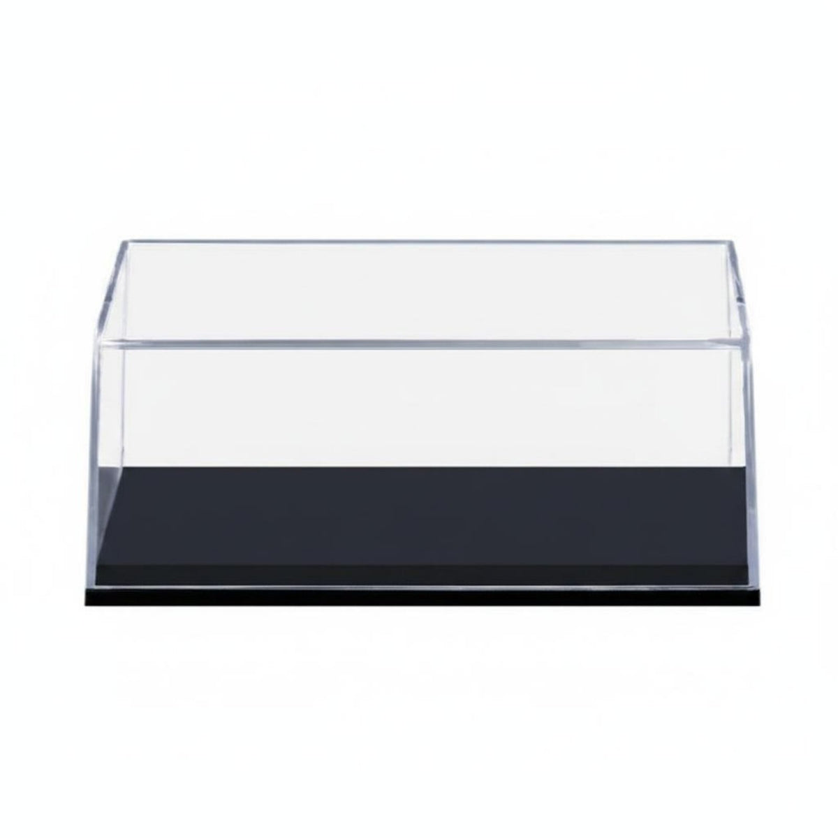 High Clarity Transparent Display Cover with Base Easy to Clean Acrylic Model Display Case Sturdy Stackable Showcase Box Scratch-Resistant for Collector Room