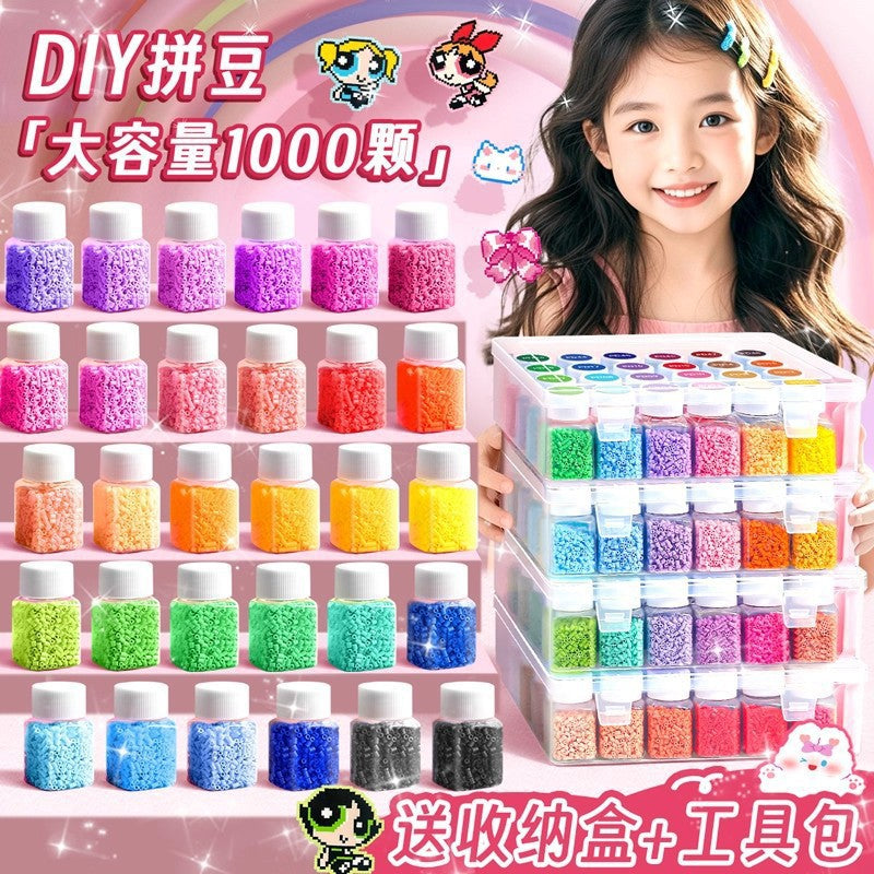 Fuse Beads Bottled Full Material Kit Refill Pack DIY Educational Toy Wholesale