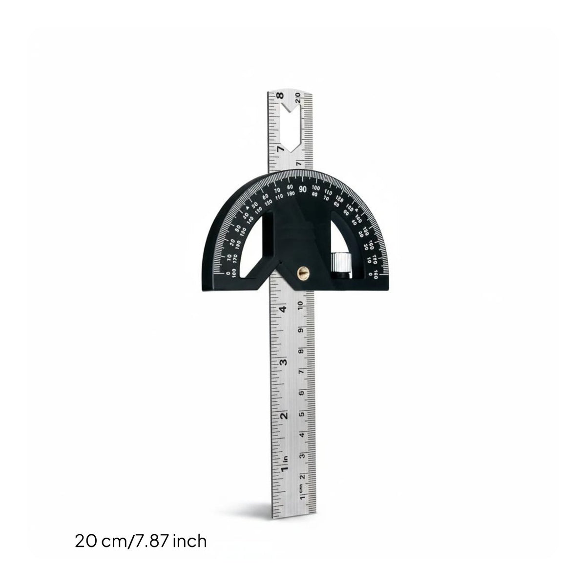 Adjustable Woodworking Square Multi Function 0-180 Degree Protractor