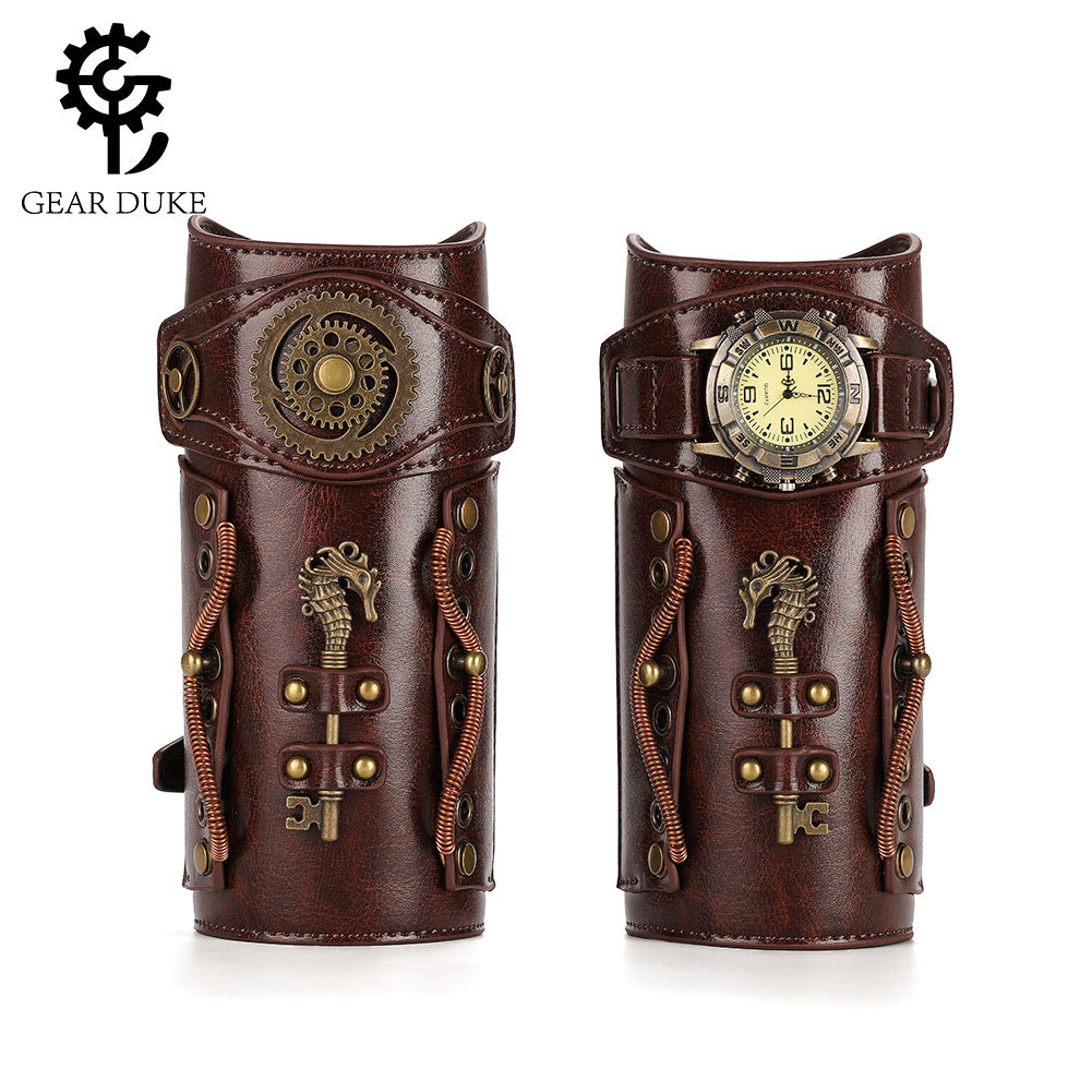 Steampunk Wristband Armband for Halloween and Party Costume Accessories