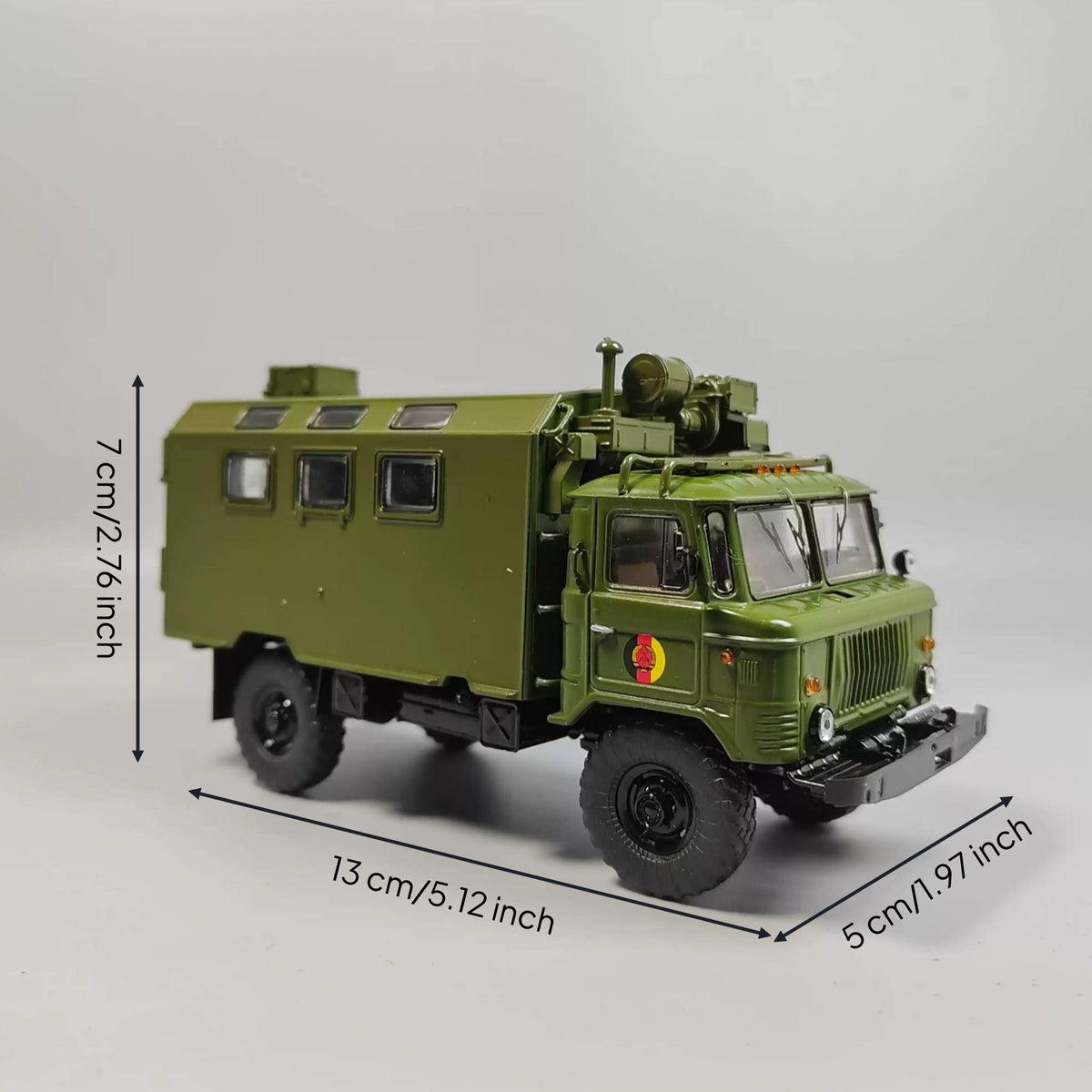 Truck Model Alloy Die-Cast Truck Miniature Toy Vehicle for Photography