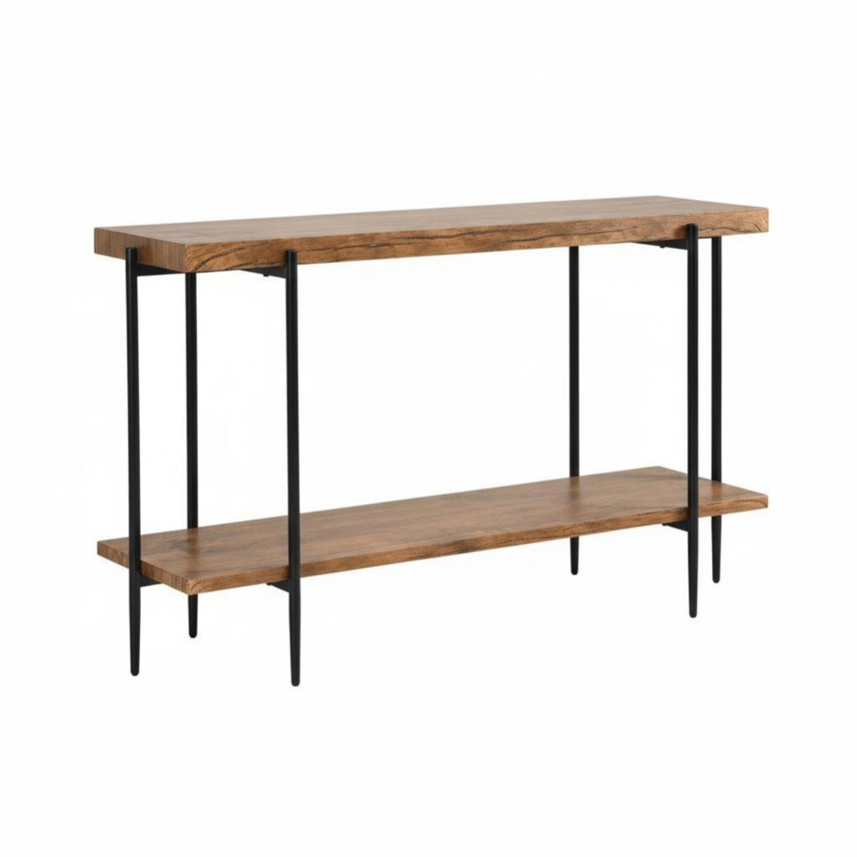 Countrydesign design Narrow Console Table Space-Saving dual-level Narrow Table Multi-Functional Hallway Furniture Slim silhouette for Guesthouse Owners, Homeowners, Decorators, Entryway, Living Room, Behind Couch, Bedroom