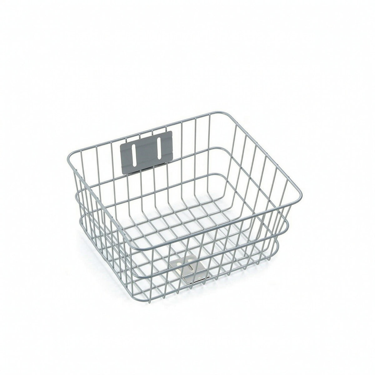Wire front Basket Open-Top Motorcycle Basket Rectangular for Commuters, Couriers, Commuting, Errands