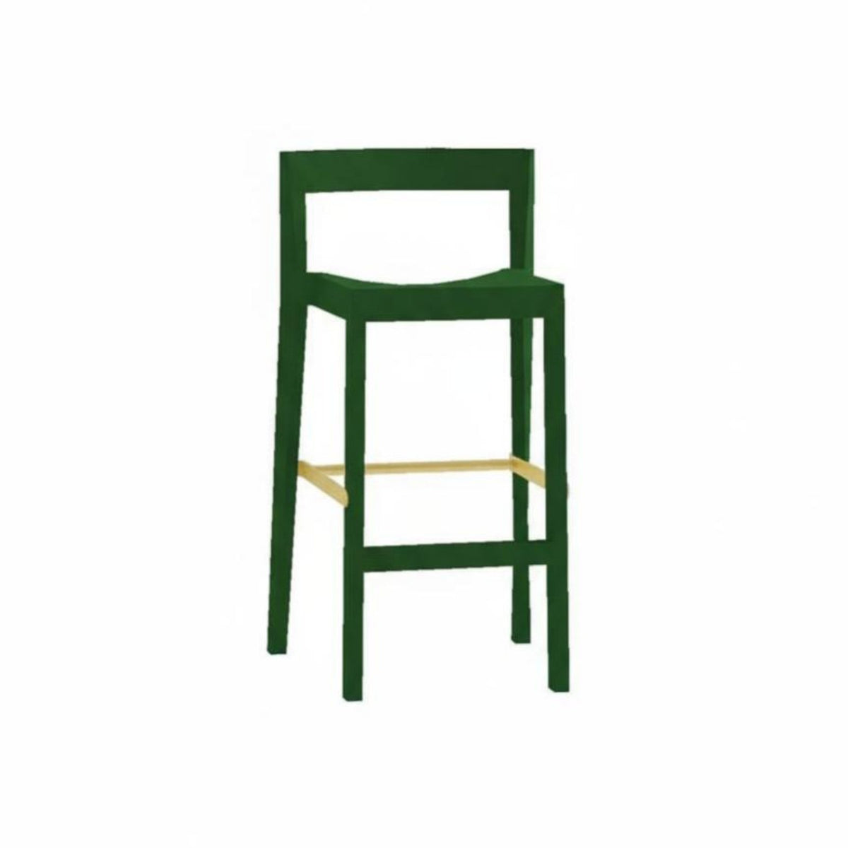 Continuous Loop supportrest Stool modern aesthetic design Counter Chair Modern Aesthetic Ergonomic Design for Kitchen Island