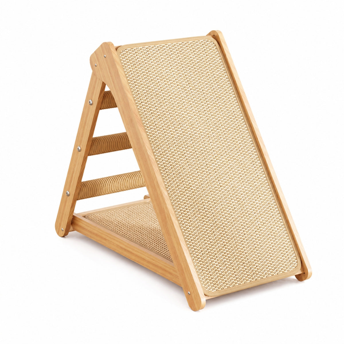 Feline Furniture with Scratching Board Wooden Feline Furniture Sisal for Home