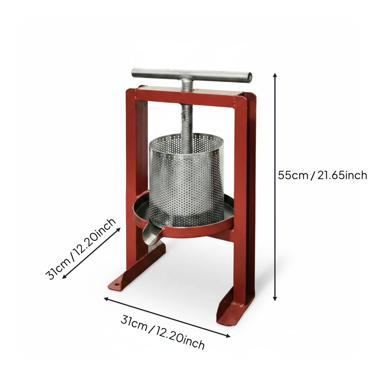 Manual Oil Press High Effectiveness Hand Crank Oil Press Industrial Grade