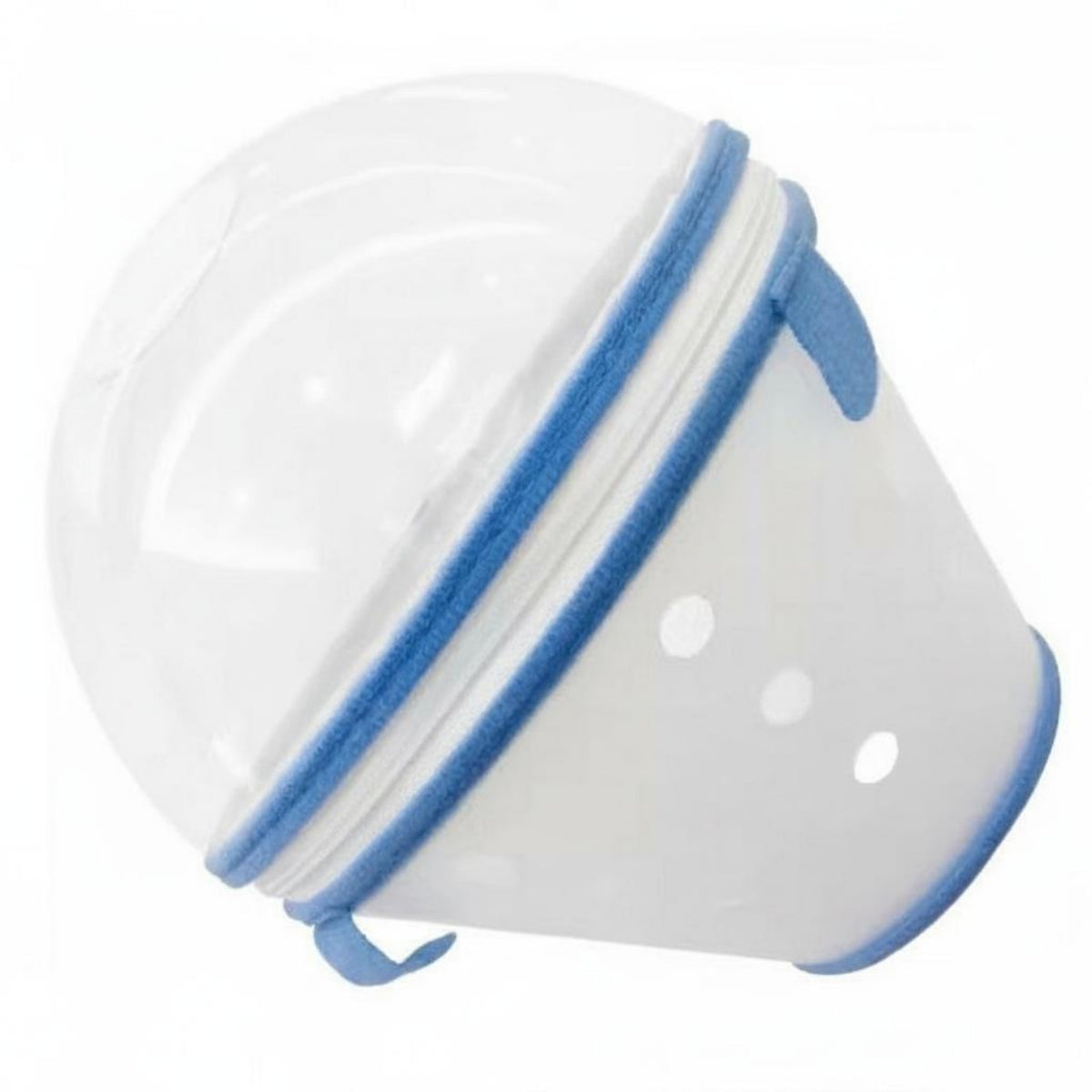 Industrial Collar Anti Lick Dog Cone Pet Elizabethan Recovery Collar Transparent Comfort Support Suitable for Veterinary Care Home Use