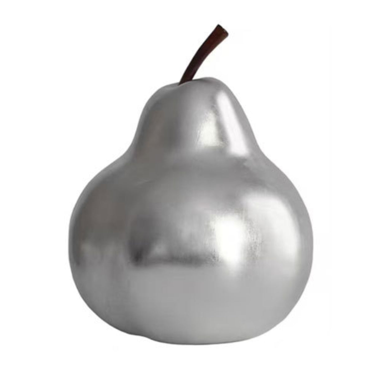 Pear Sculpture Modern Pear Ornament Nature-Influenced Fruit Ornament for Homeowners, Art Collectors, Entryway, Bookshelf