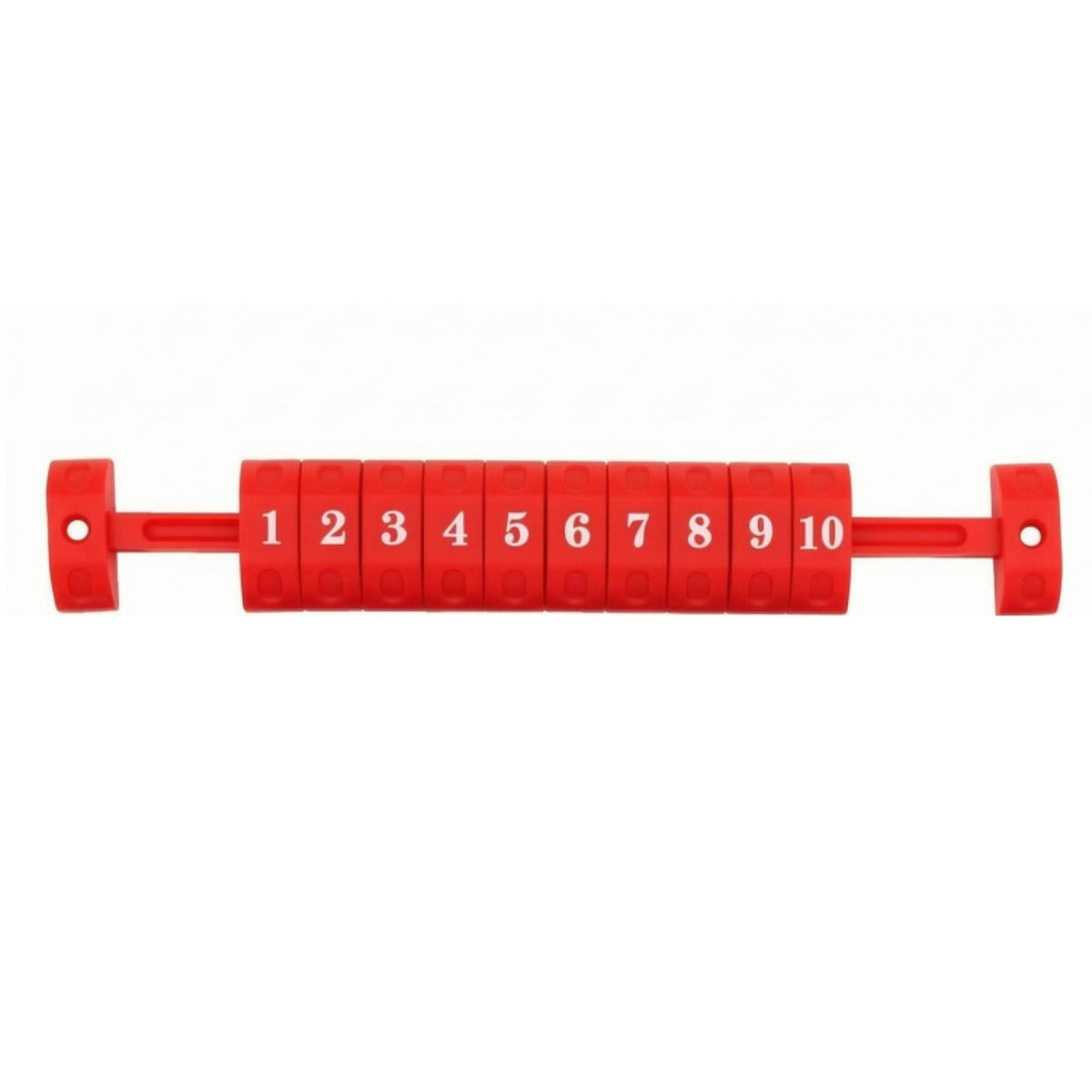 Mounting Holes Compact Rectangular Score Counter Lightweight Plastic Score Counter Sports Equipment