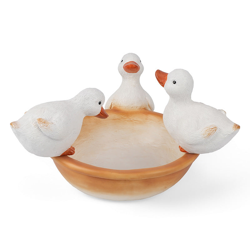 Creative Hydroponic Flower Pot, Cute Drinking Duck, Copper Coin Grass Water Cultivation Pot, Balcony Decoration, Garden Decor
