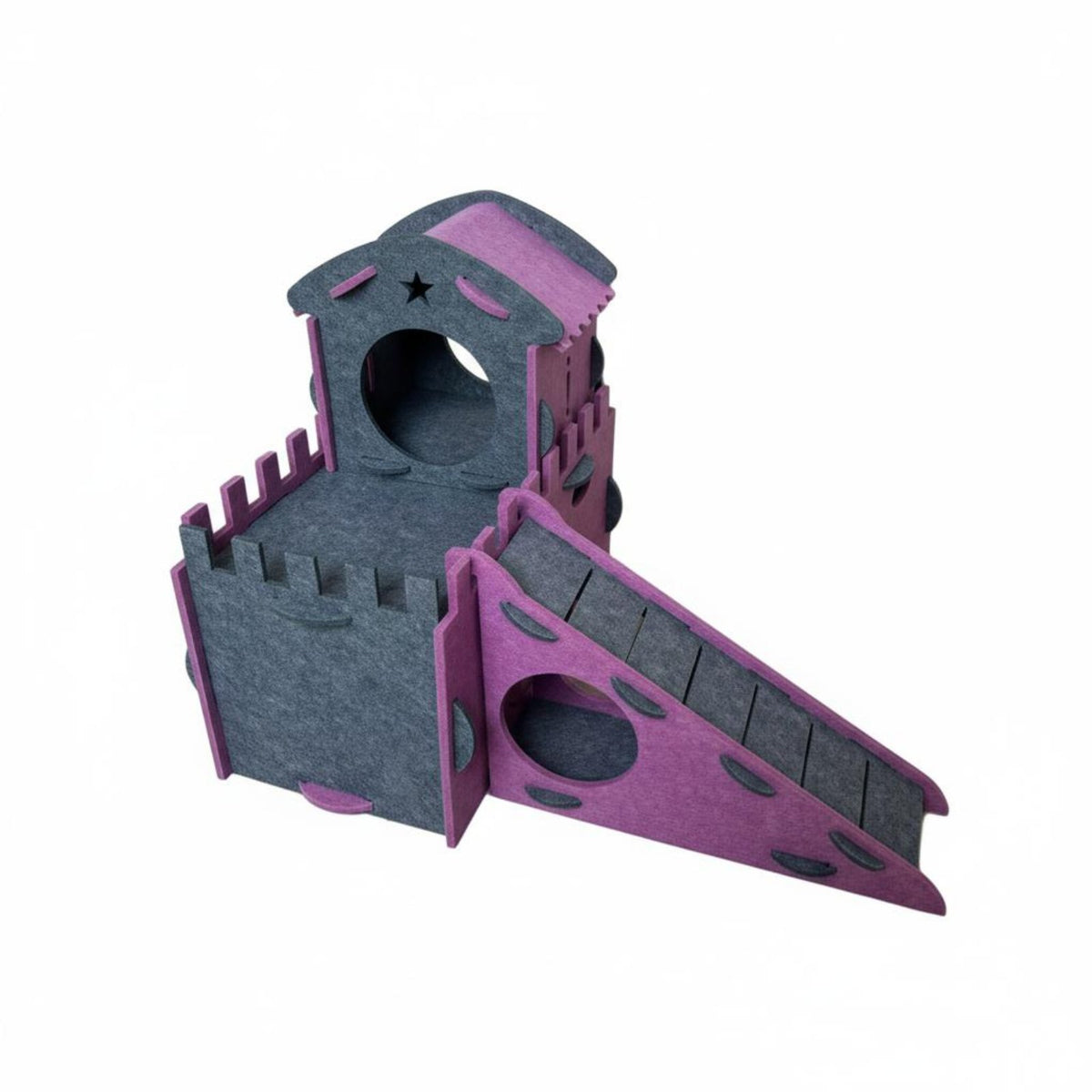 Hamster House Washable Felt Pet Castle Long-Lasting for Enclosure, Hamsters