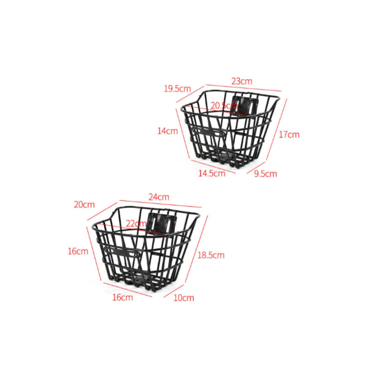 Children's Cycle Front Basket Easy to Install Kids Bike Basket Carry Handle