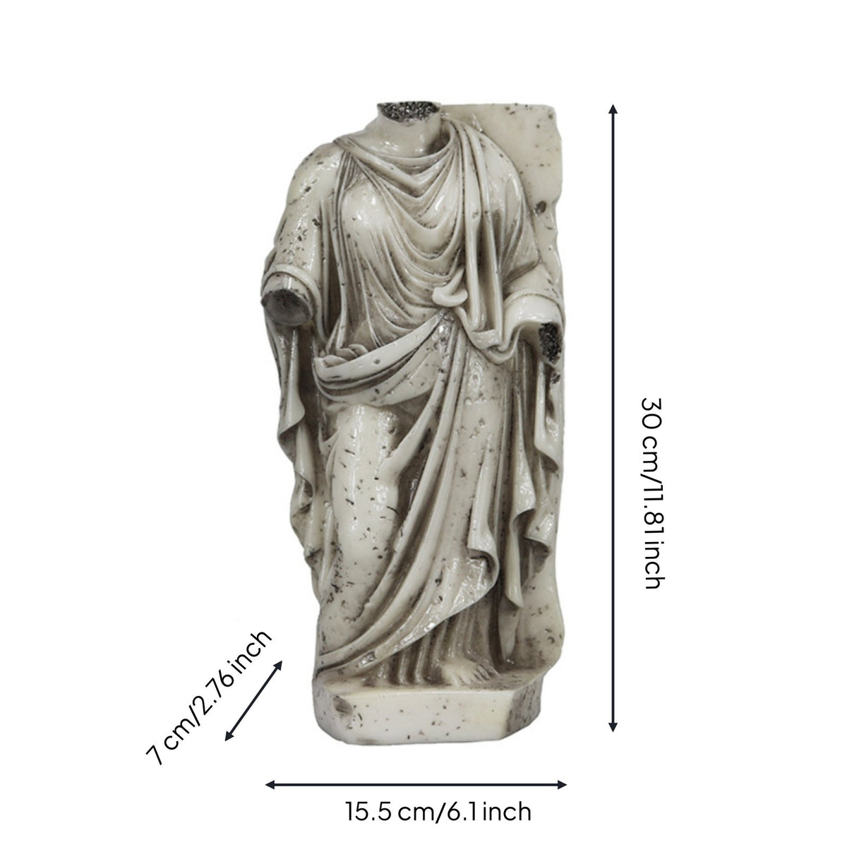 Resin Aphrodite Sculpture Artistic Design Retro Figure Statue Collector's Item