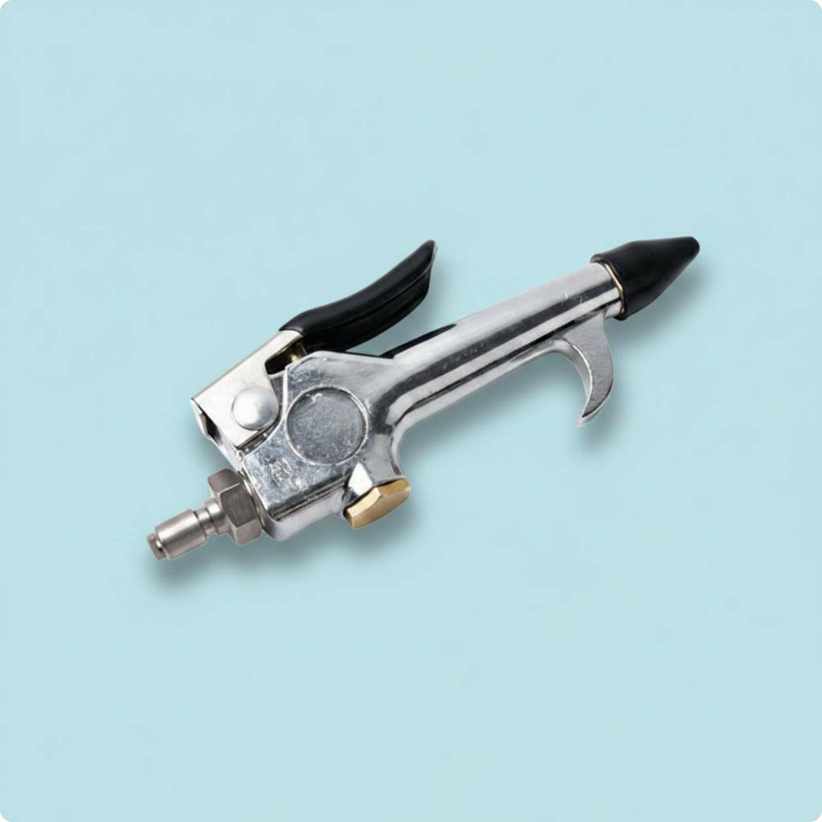 Diving Air Nozzle Multi-Use Metal Air Nozzle Chrome Plated for Camera Cleaning