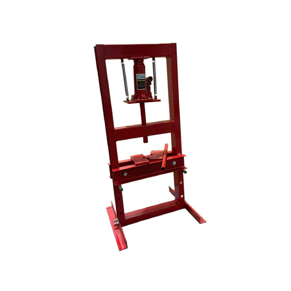 6 Ton Shop Press Heavy-Duty Hydraulic Shop Press Heat-Treated for Garage, DIYers