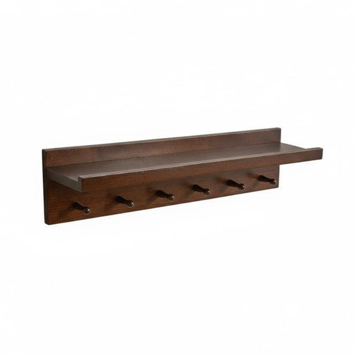 Coat Hook Rail with Shelf Multi-Functional Entrypath Organizer Clutterwithexit damage