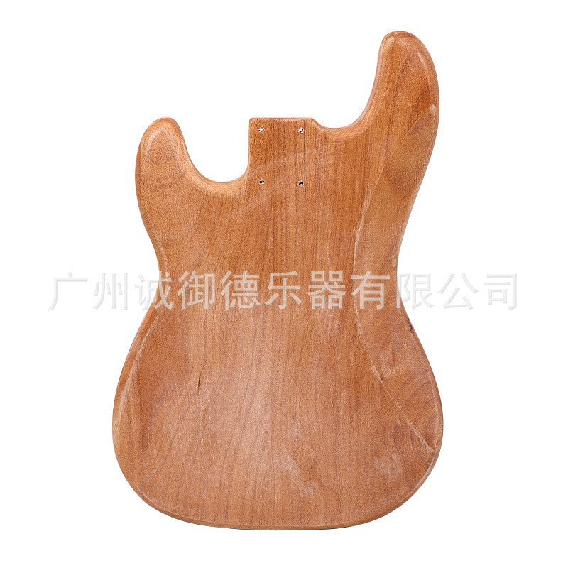 PB Okoume Natural Color Electric Guitar Body for DIY Assembly