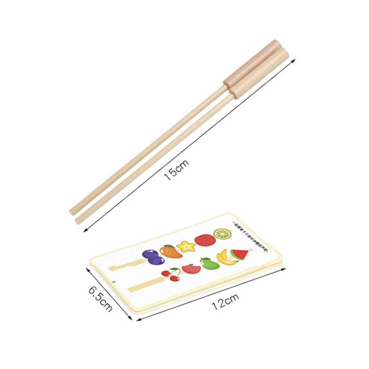 Bead Sequencing Toy Multifunctional Lacing Toy with Cards Matching Beads with Sticks for Classrooms, Homeschool