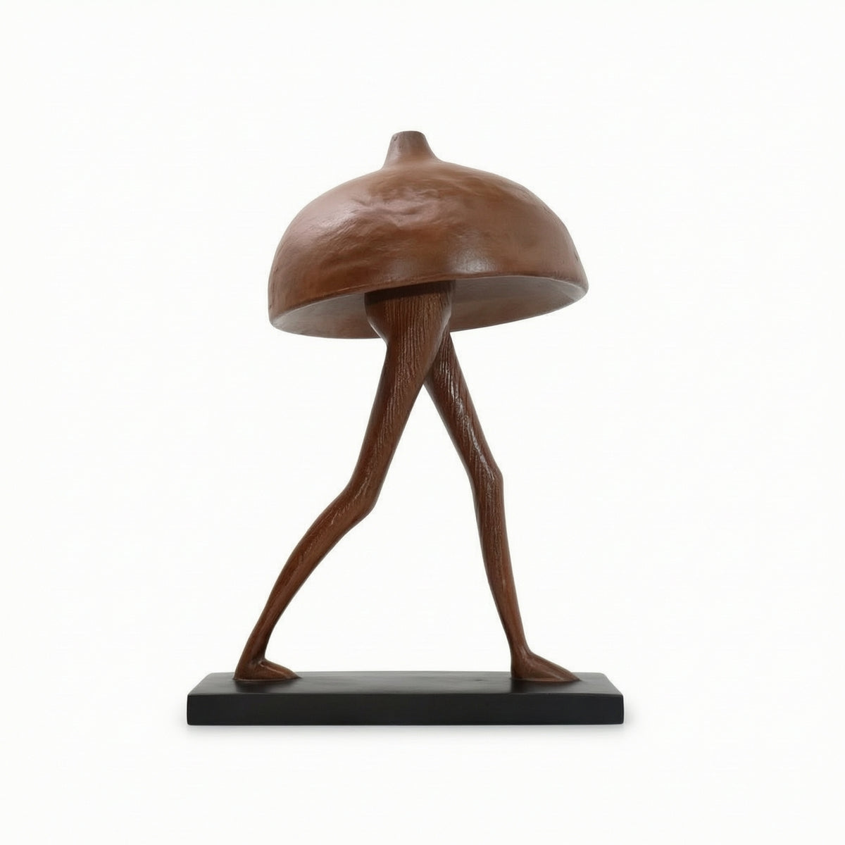 Fungi Figurine Sculptural Resin Figurine Textured for Cabinet, Art Collectors