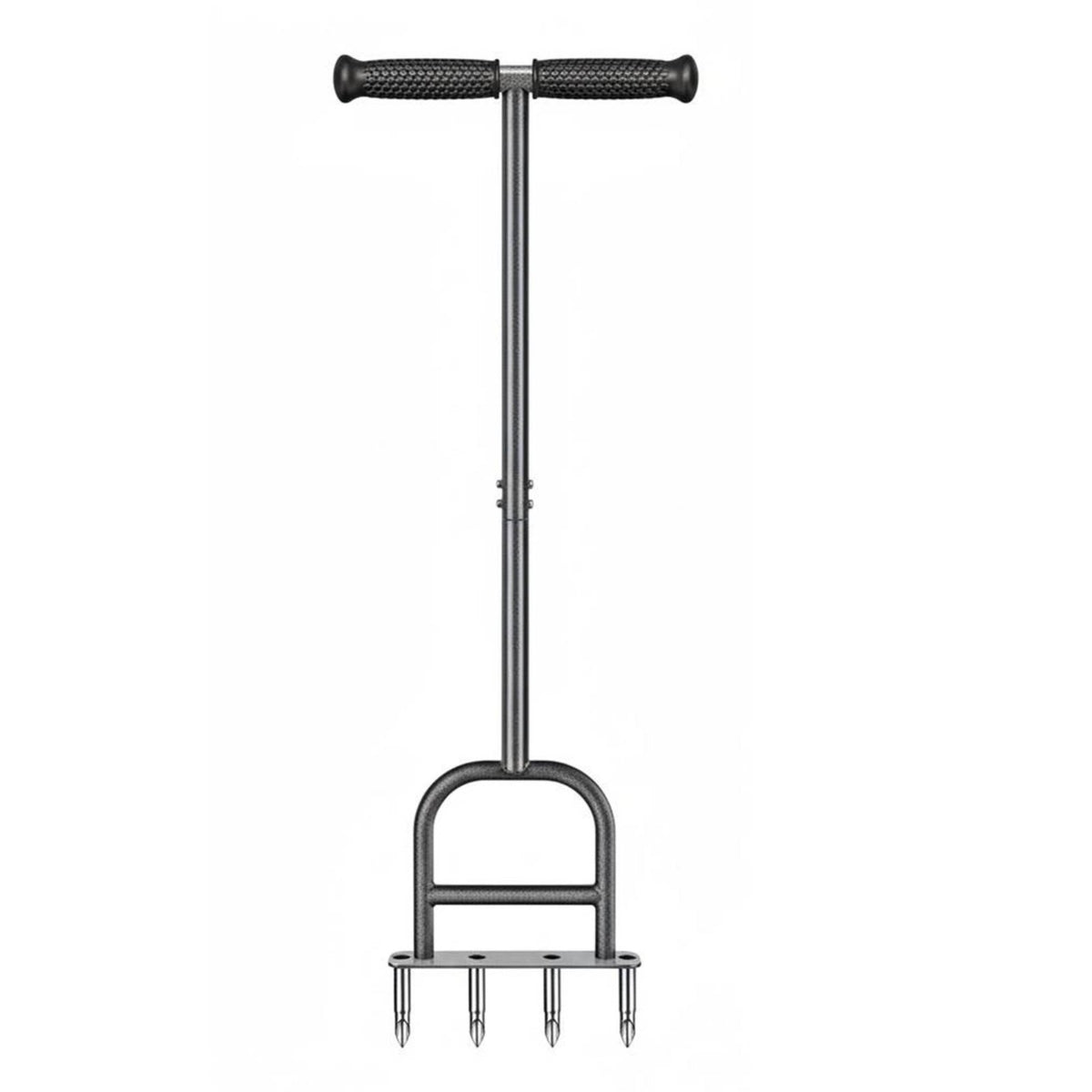Manual Lawn Aerator Heavy Duty Hollow Tine Aerator Clog-Unobstructed Design