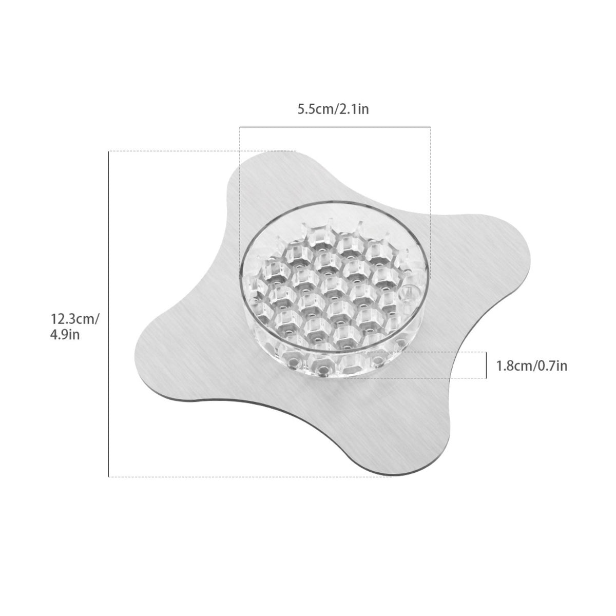 Pour over Shower Screen Honeycomb Design Coffee Distributor Plate for Cafe