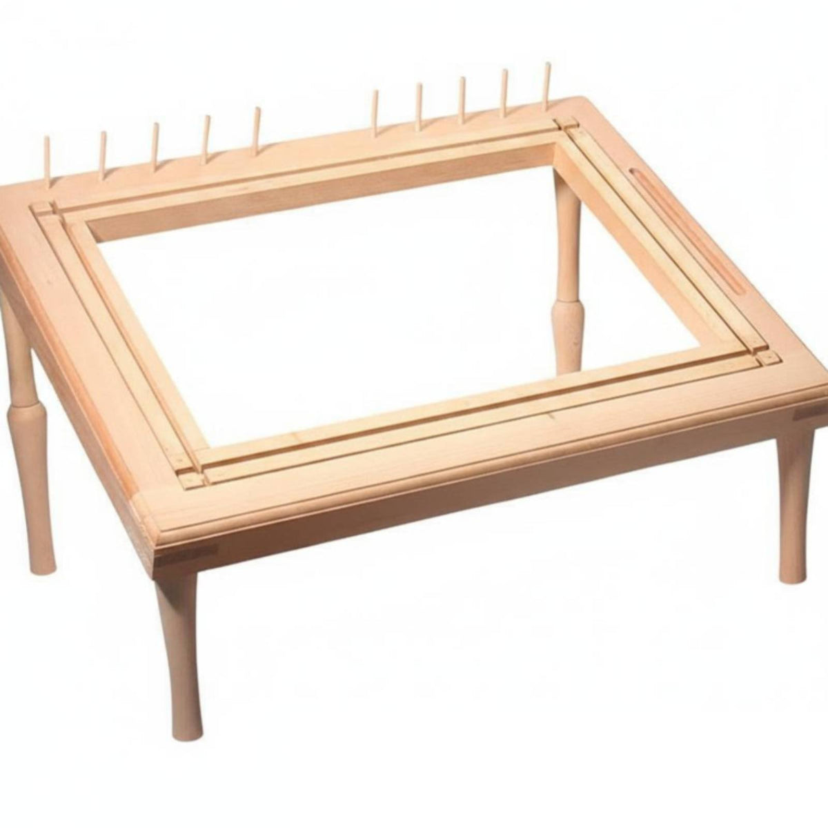 Beech Embroidery Frame Easy to Assemble Craft Tool Comfortable Angle