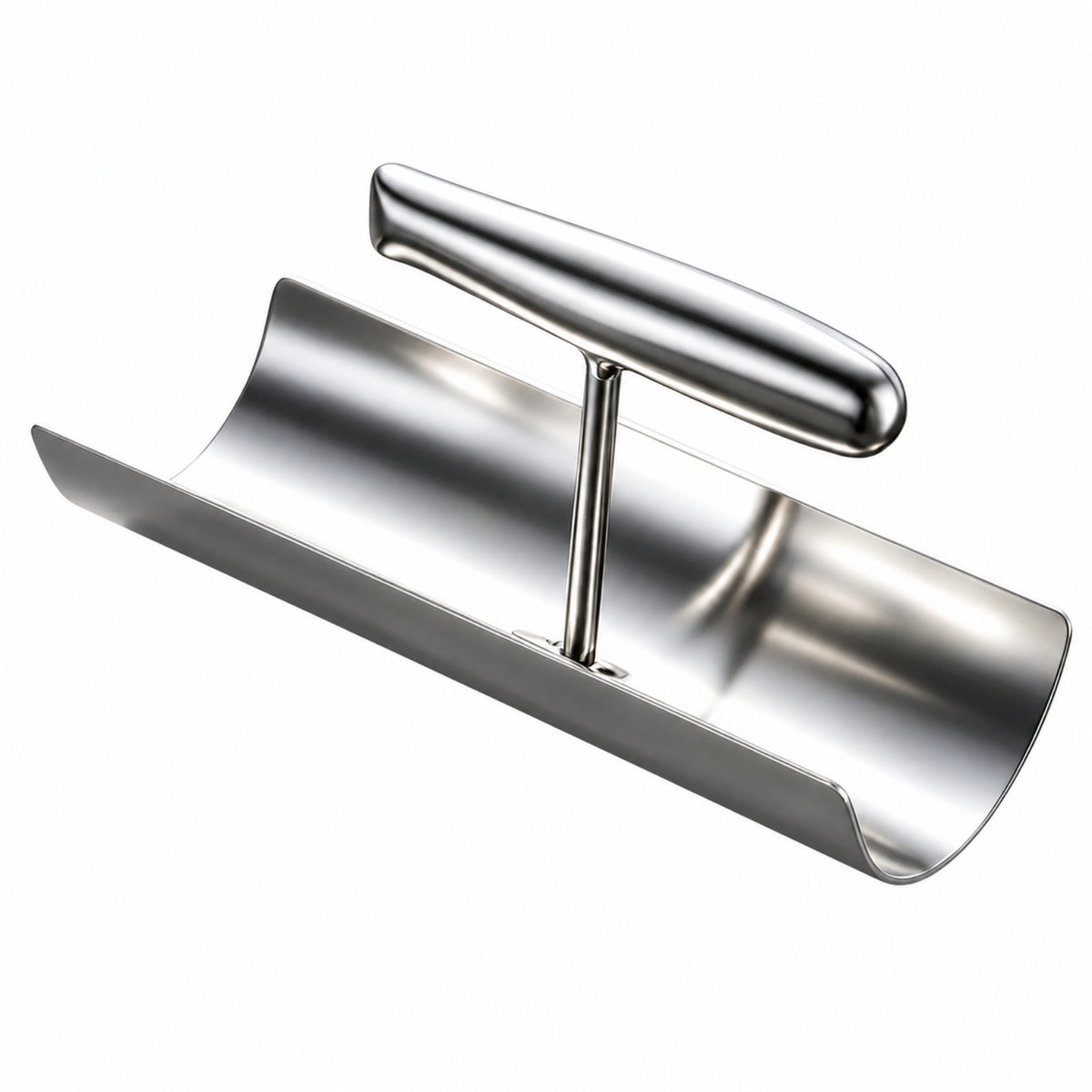 Stainless Steel Corner Finishing Tool Rounded-Arc Plastering Trowel with Curved Surface Mirror-Polished Llana De Esquina Thickened for Plasterers, Drywallers, DIYers, Remodeling