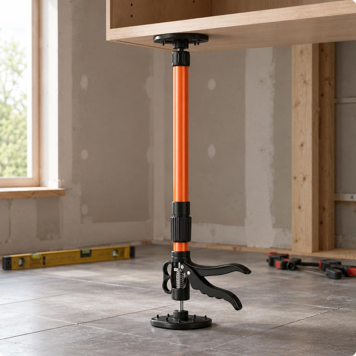 Telescopic Support Rod 30 Mm Clamp-Locking Support Rod Orange and Black