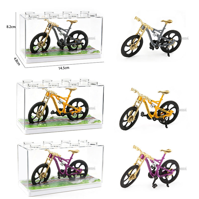 Miniature Alloy Bicycle Model Toy for Collectors