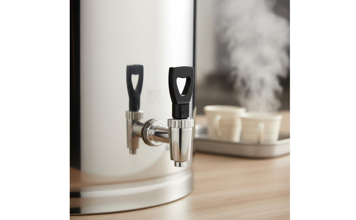 Stainless Steel Insulated Barrel Three-Tier Insulation Thermal Soup Container with Spigot Hot Cold Drink Dispenser