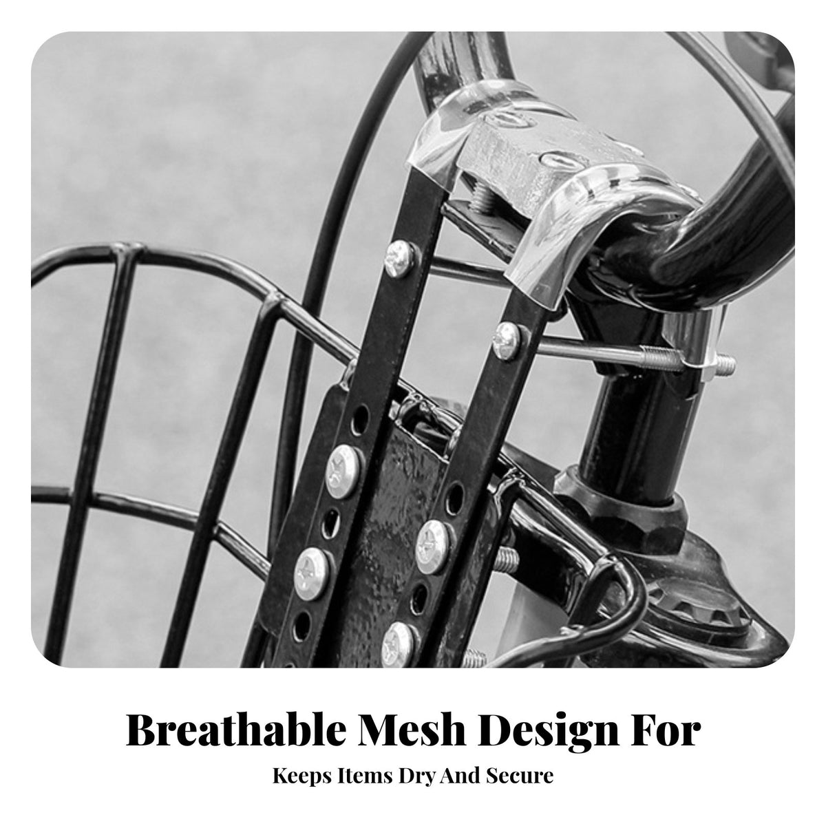 Easy Installation Kids Bike Basket Sturdy Cycling Accessory Scratch Protection
