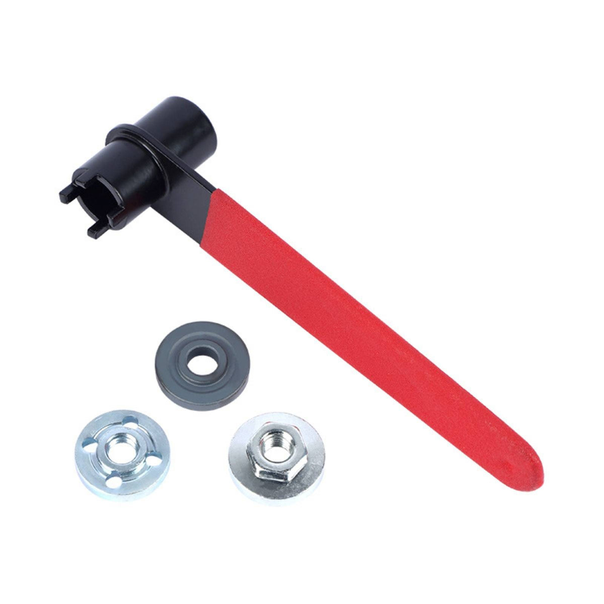 Two-in-onePurpose Angle Grinder Wrench Coated Grinder Spanner Wrench Replacement Tool Versatile for Workshop