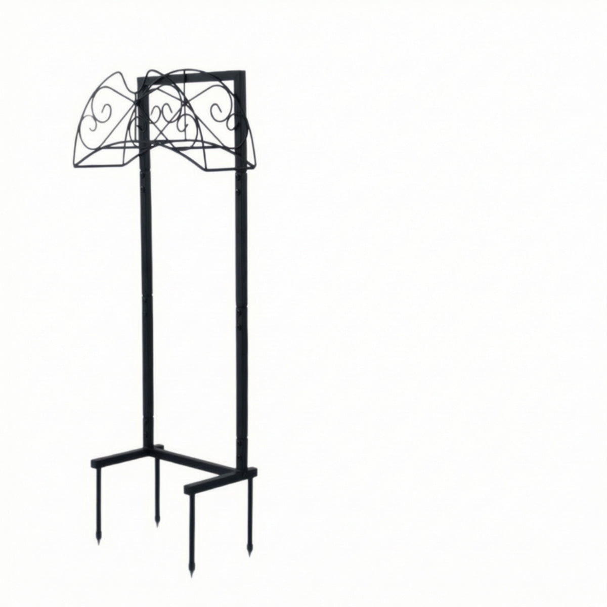 Garden Hose Stand Freestanding Garden Hose Rack Metal Organizer for Gardeners, Homeowners, Yard, Patio, Lawn