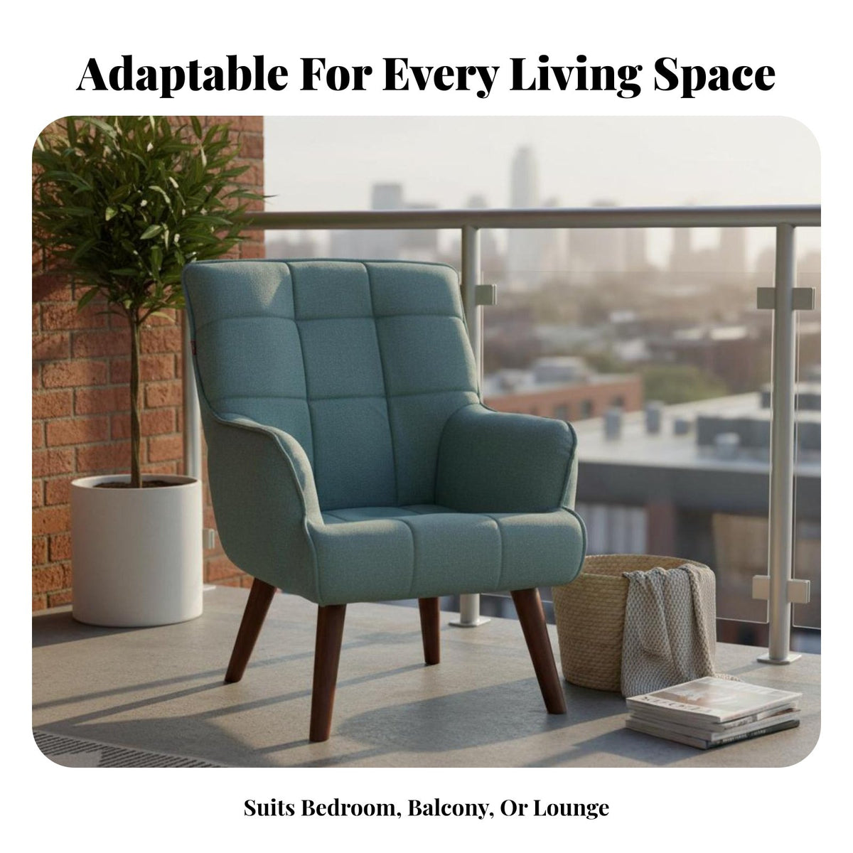 3 Pieces floor-level Table and Stool Set Space-Saving Household Furniture for Balcony