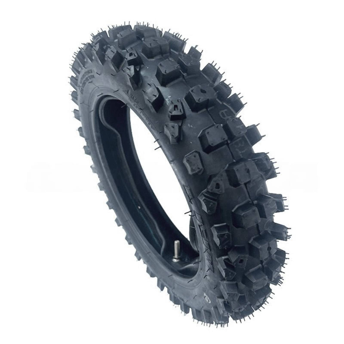 Bike Tire with Inner Tube Rough Terrain 80/100-10 Tire Thickened for Garage Repairs