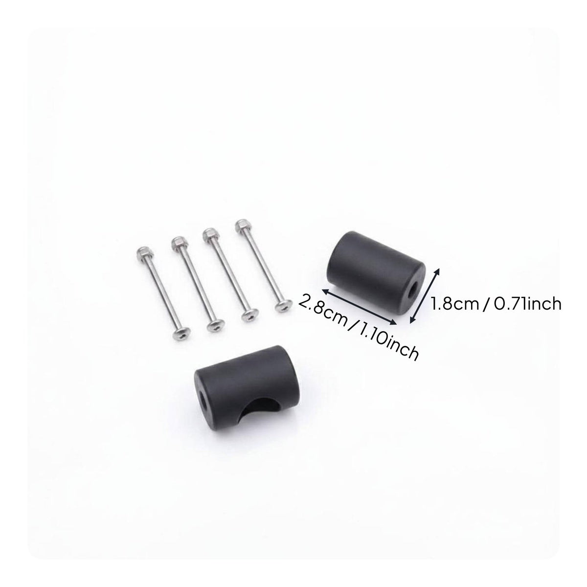 Diving Fin Rivet Kit Diving Fin Fastener Set Coil-Loaded Loaded