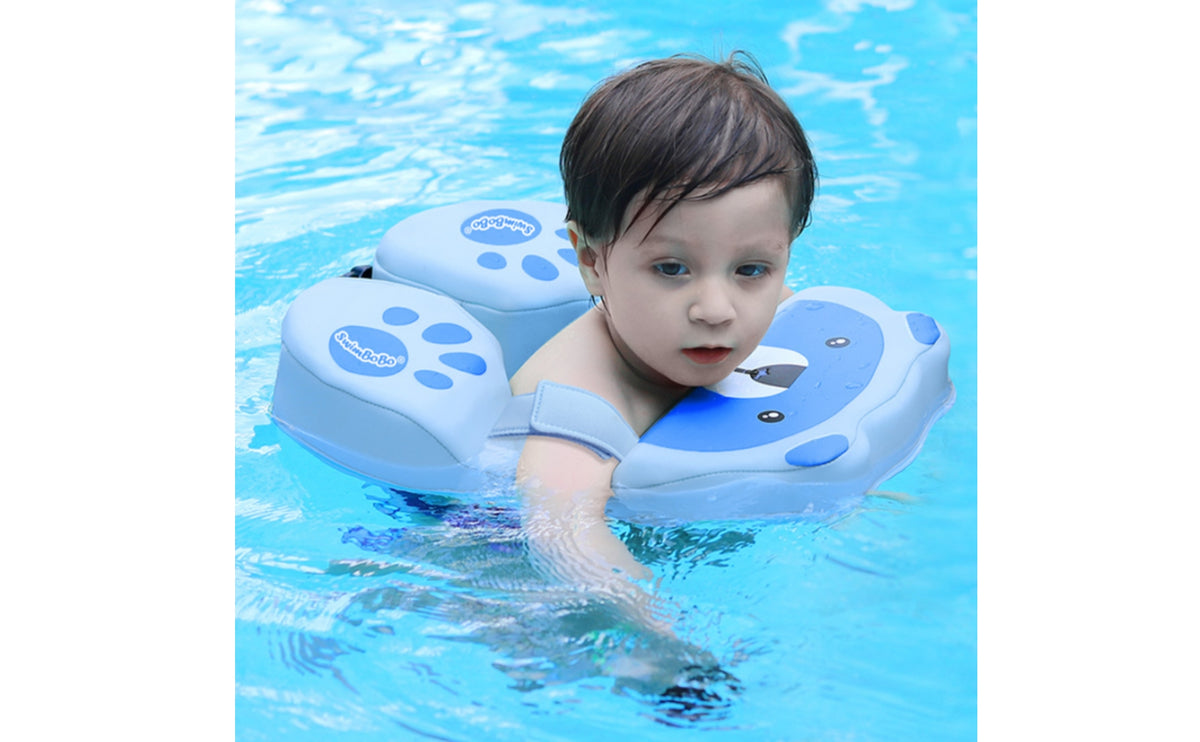 Padded Underarm Swim Float Non-Inflatable Swim Float with Storage Bag Supportive Infant Buoyancy Aid Secure for Toddlers