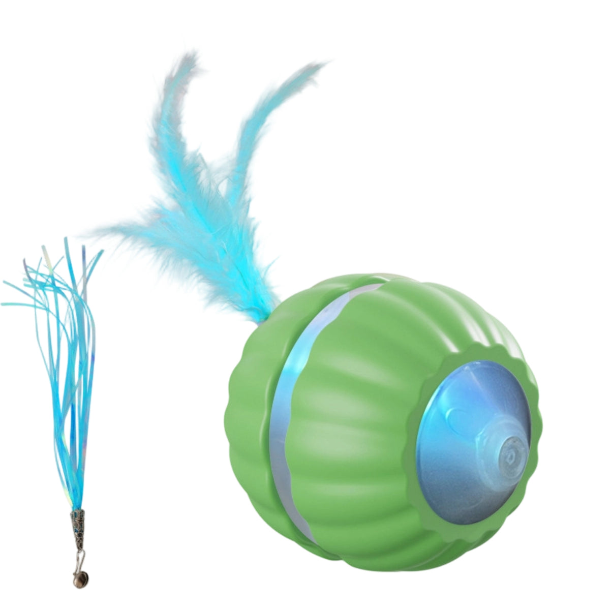 Self-Rolling Automatic Cat Toy Ball Smart Interactive Cat Toy Ball Hands-Hands-off Indoor for Kittens