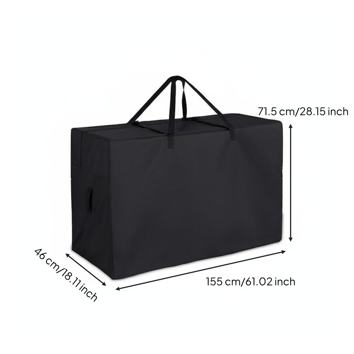 Mattress Storage Bag Top Handles Bedding Storage Bag Box-Shaped